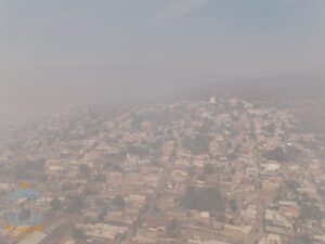 Precaución ante contigencia ambiental