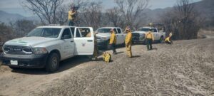 Incendio en Sierra de Quila