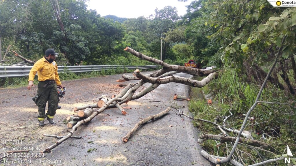Hurac&aacute;n Sim&oacute;n afectaciones Jalisco