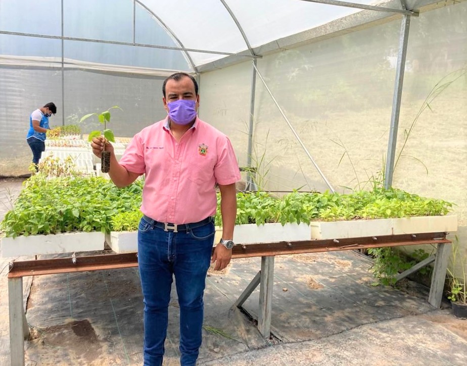 Vivero agroecológico de la EPREG Módulo El Limón