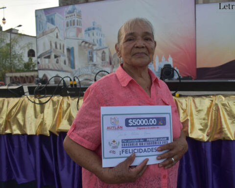 Jovita Núñez, ganadora del Concurso Gastronómico de Semana Santa de la Judea Ahuacapán 2023. (Fotografía: Vianney Martínez Pérez)