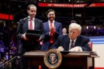 el presidente de Estados Unidos Donald Trump