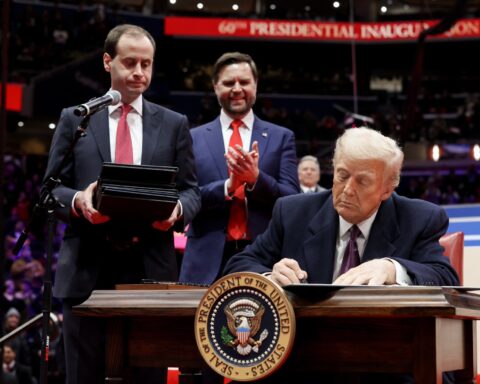 el presidente de Estados Unidos Donald Trump